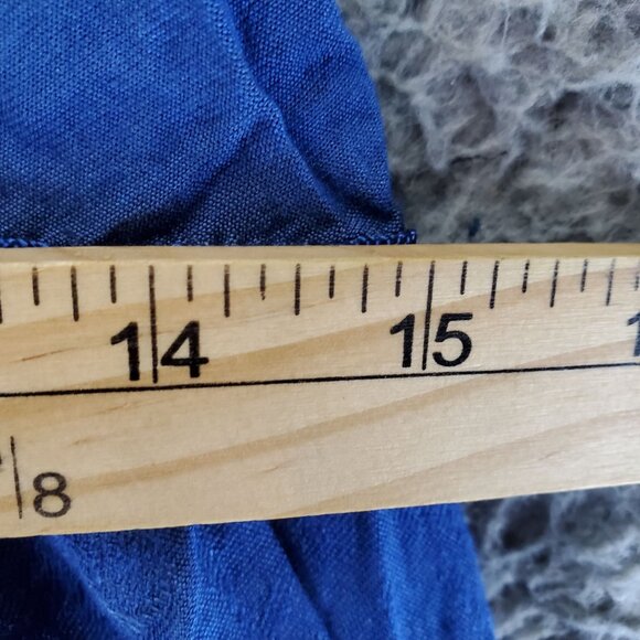 Sakkas Dress Womens Small Blue Boho Embroidered Sleeveless Handkerchief *NWT* - Picture 9 of 12